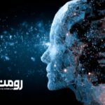 چهره دیجیتالی مفهومی از هوش مصنوعی و فناوری داده | تصویر نمادین از آینده فناوری و یادگیری ماشینی